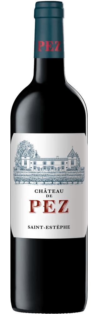 Château de Pez Saint Estephe AOC wine bottle