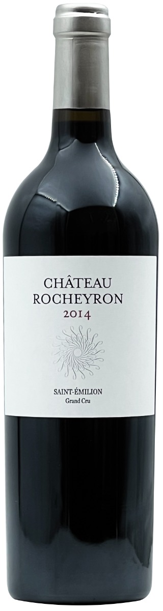 Chateau Rocheyron Saint-Emilion Grand Cru 2014 i trækasse wine bottle