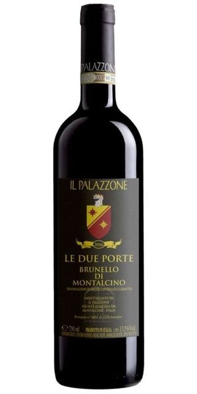 Il Palazzone Brunello 2021 Le Due Porte wine bottle
