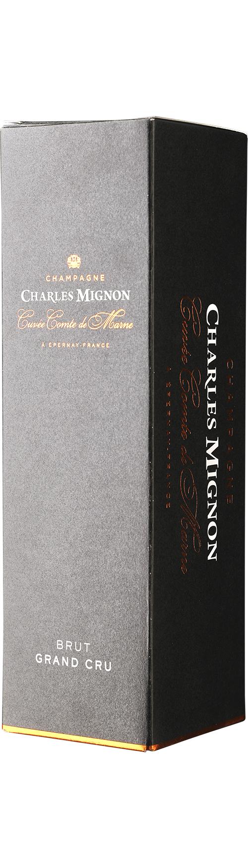 Charles Mignon Cuvée Comte de Marne Grand Cru Champagne Brut wine bottle