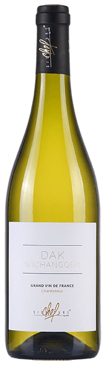 Signature Chef Dak Wichangoen Chardonnay 2020 wine bottle