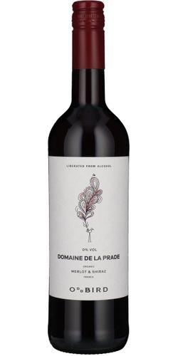Oddbird, Domaine de la Prade, Merlot & Shiraz,Liberated from alcohol wine bottle