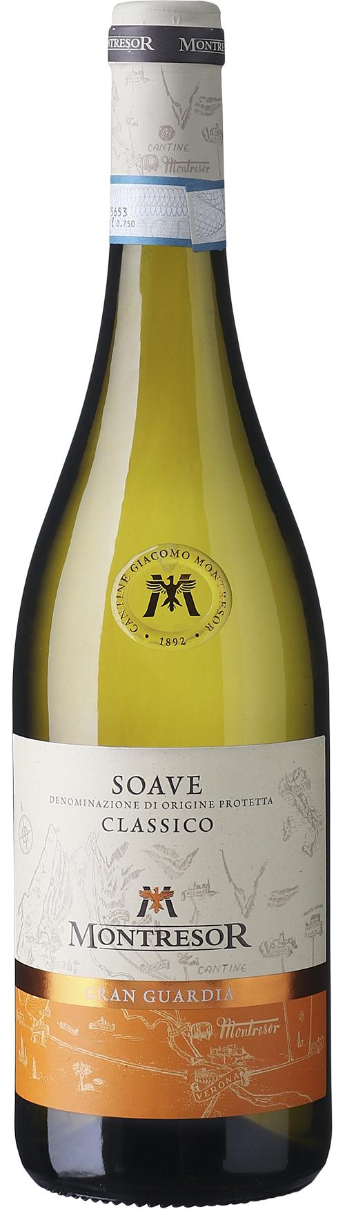 Cantine Montresor Soave DOP Classico Gran Guardia wine bottle