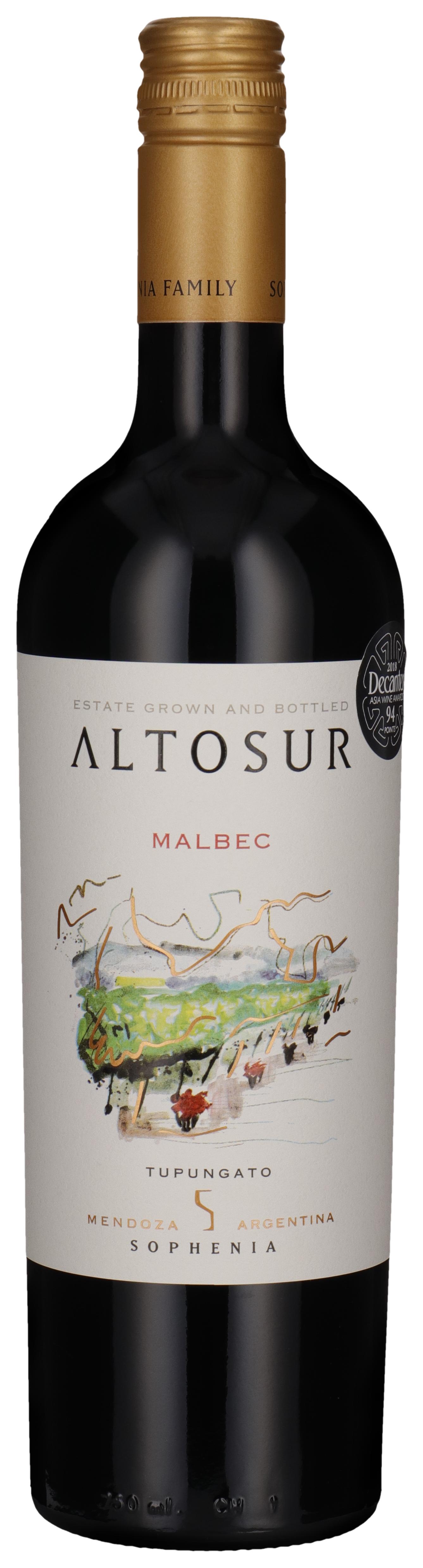 Malbec 2025 wine bottle