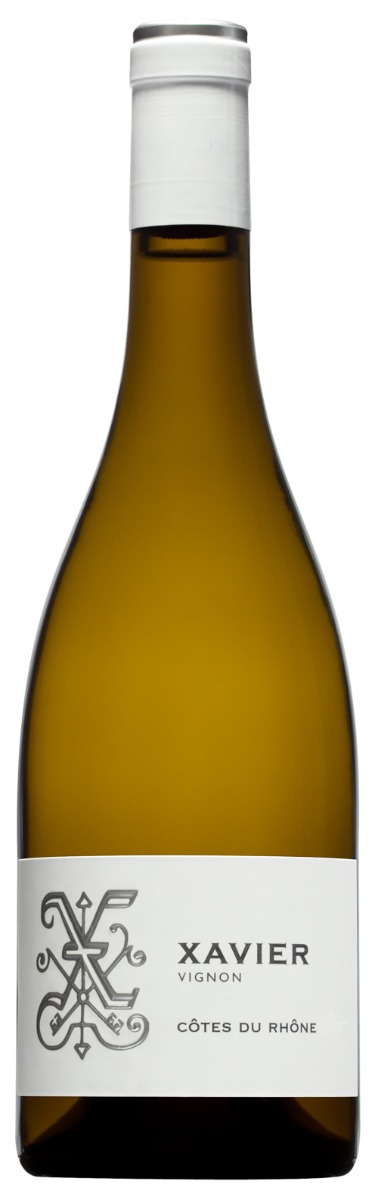 Xavier Cotes du Rhone Blanc 2024 wine bottle