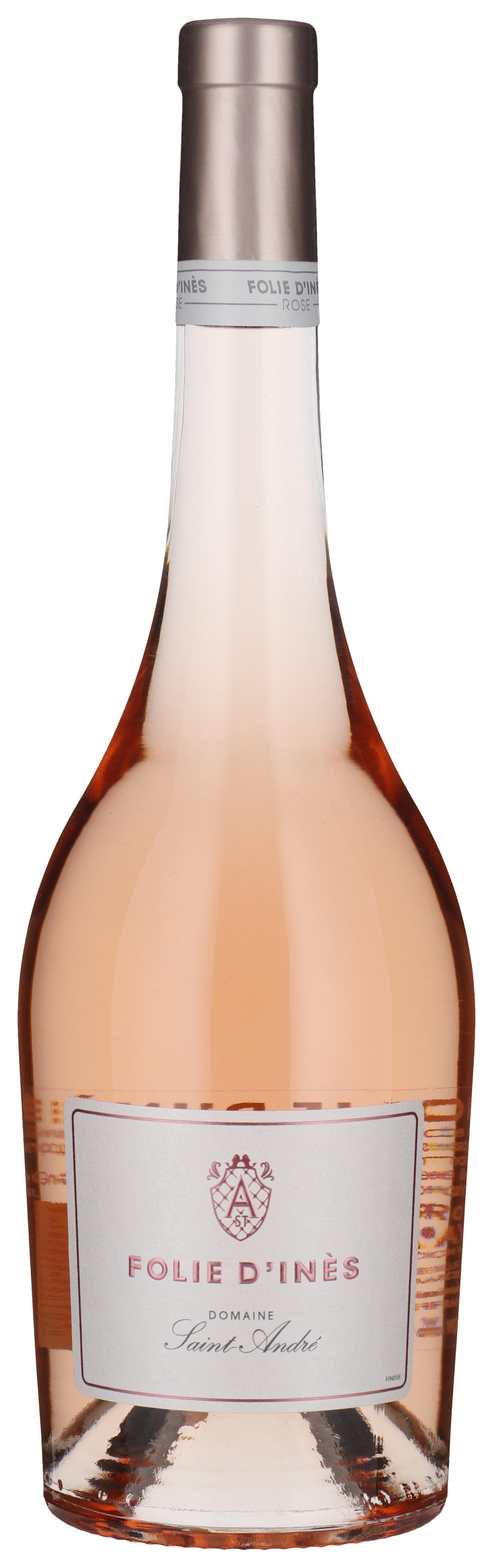 Folie d'Inès Rosé 2024 wine bottle