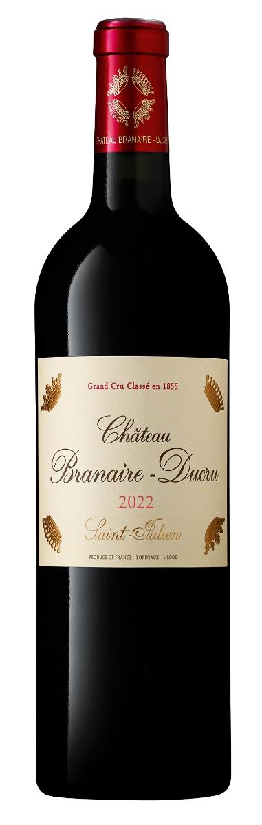 Château Branaire-Ducru Saint-Julien 4. Cru Classé 2022 i trækasse wine bottle