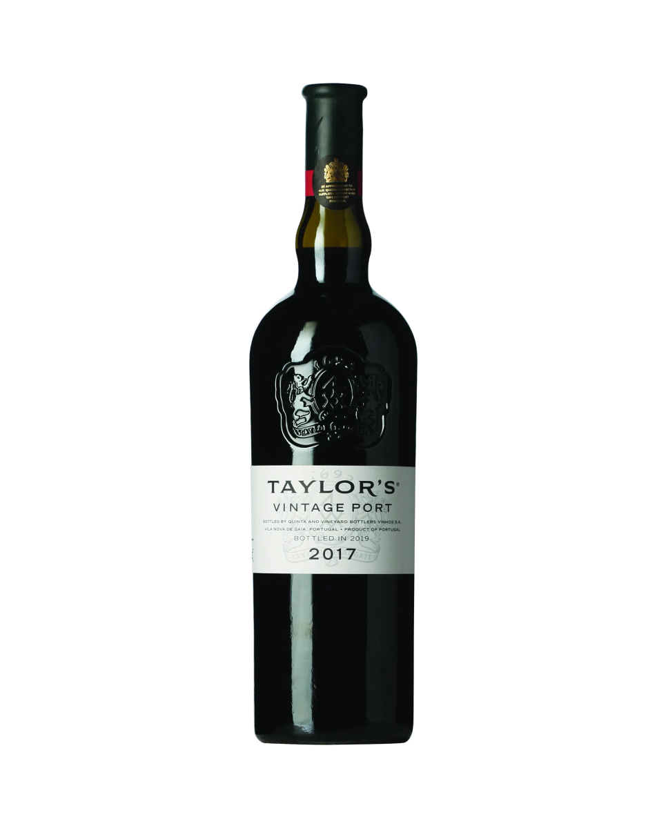 Taylor's Vintage Port 2017 wine bottle