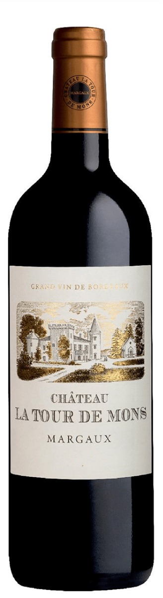 Chateau La Tour De Mons Margaux 2020 wine bottle