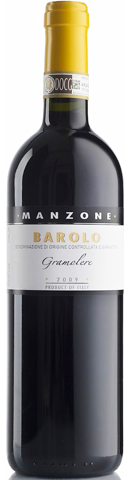 Manzone Barolo DOCG Gramolere 2009 wine bottle