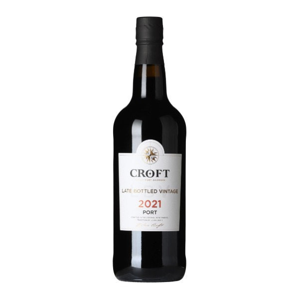 Croft Port Late Bottled Vintage wine bottle