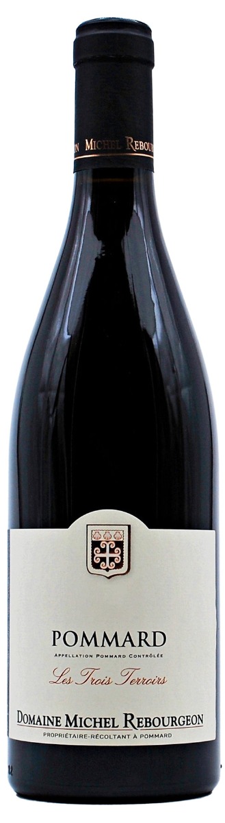 Domaine Michel Rebourgeon Pommard Trois Terroirs 2021 wine bottle