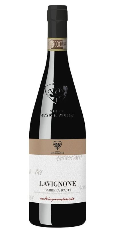 Pico Maccario Barbera d'Asti DOCG Lavignone 2022 wine bottle