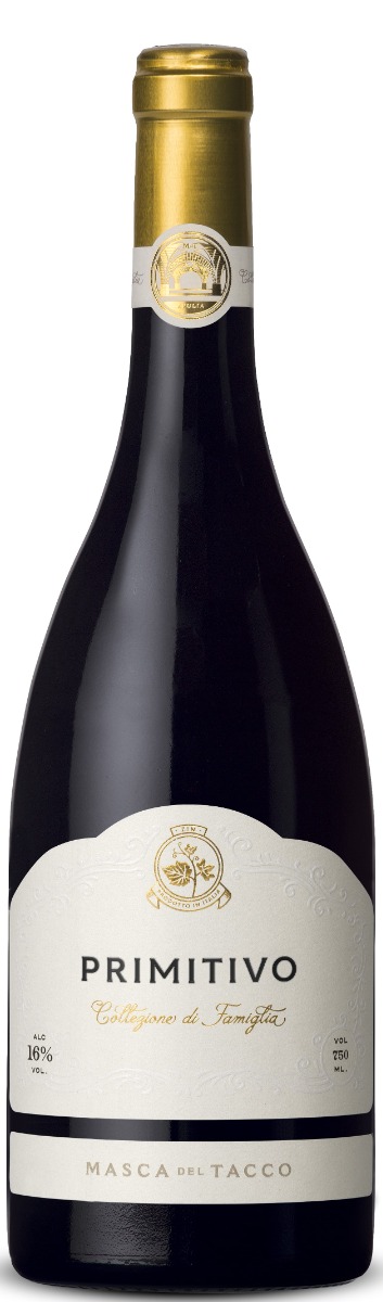 Masca del Tacco Primitivo Collezione di Famiglia 2021 wine bottle