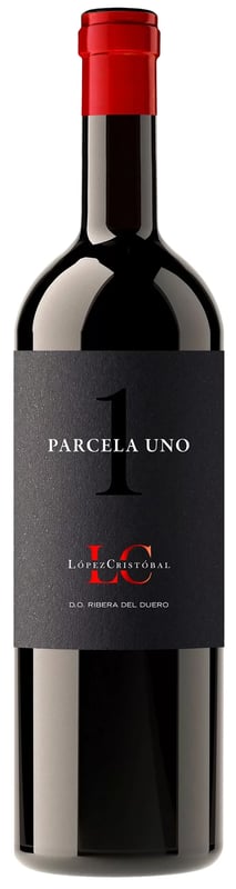 Lopez Cristobal Parcela Uno Ribera del Duero 2020 i trækasse wine bottle