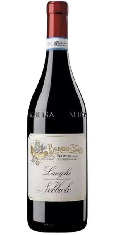 Barale Fratelli, Langhe Nebbiolo 2023 Øko wine bottle