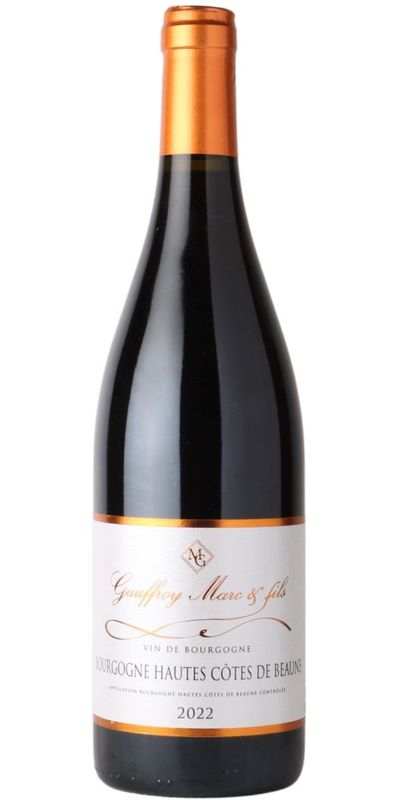 Domaine Gauffroy Marc & Fils, Bourgogne Rouge Hautes Cotes de Beaune 2022 wine bottle