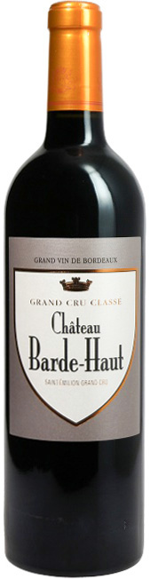 Chateau Barde-Haut St.Emilion Grand Cru Classé 2021 wine bottle