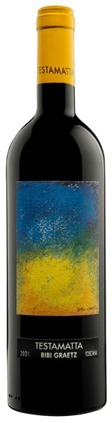 Bibi Graetz Testamatta IGT Toscana Rosso 2021 Magnum i trækasse wine bottle