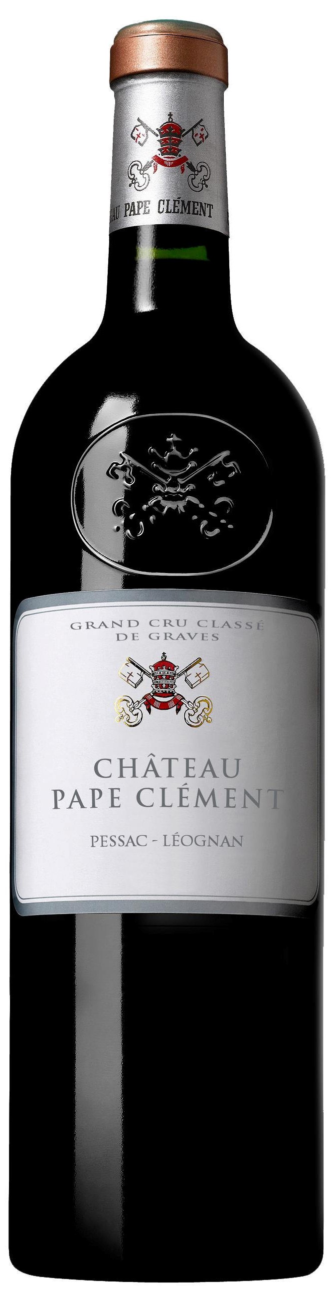 Chateau Pape Clément Pessac-Léognan Grand Cru Classé 2015 wine bottle