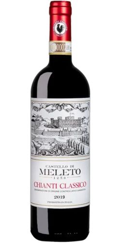 Castello di Meleto, Chianti Classico 2021 Øko wine bottle
