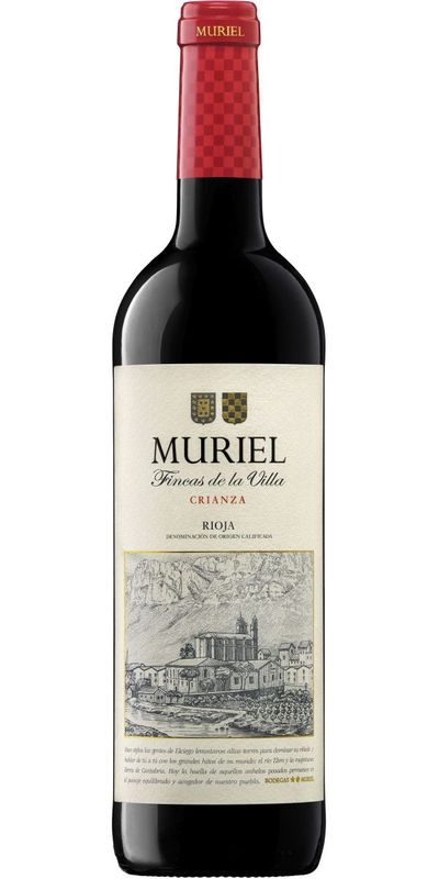 Bodegas Muriel, Rioja Crianza, Fincas de la Villa 2022 wine bottle