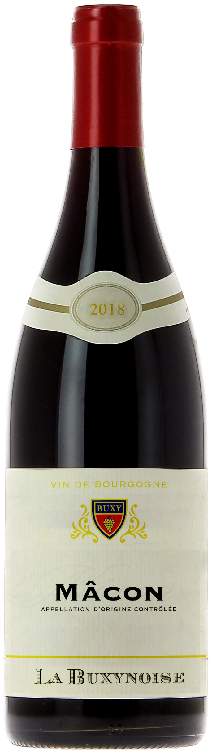 La Buxynoise Macon Rouge 2018 wine bottle