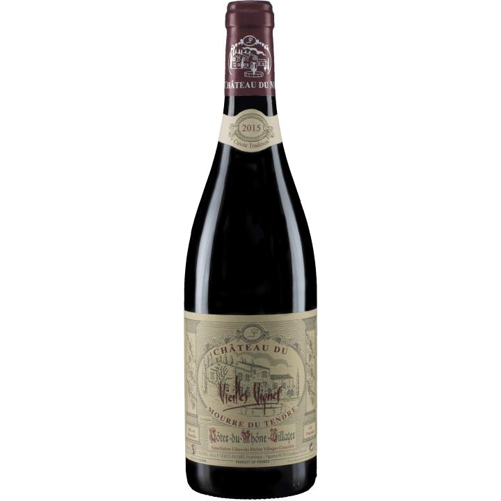Chateau du Mourre du Tendre Cotes du Rhone Villages `Vieilles Vignes` 2021 wine bottle