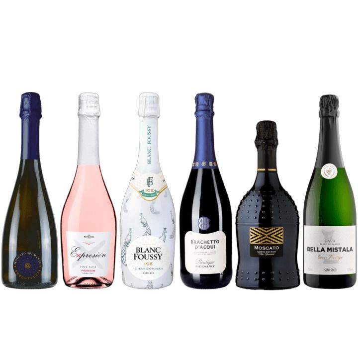 Sweet Bubbles wine bottle