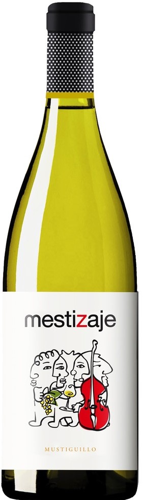 Mustiguillo Mestizaje Blanco 2020 wine bottle