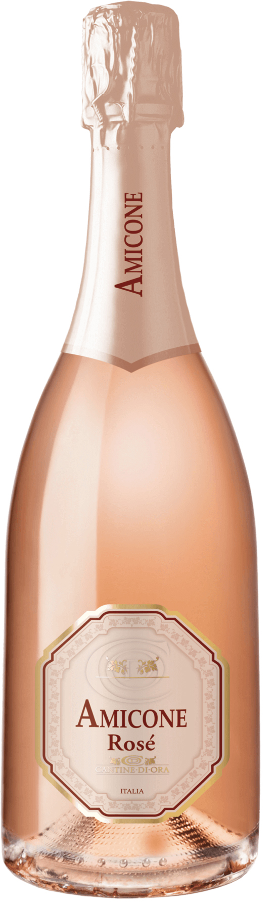 Amicone Rosé Spumante Extra Dry wine bottle