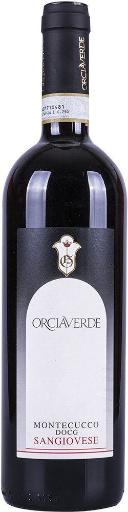 Orciaverde Sangiovese 2016 wine bottle