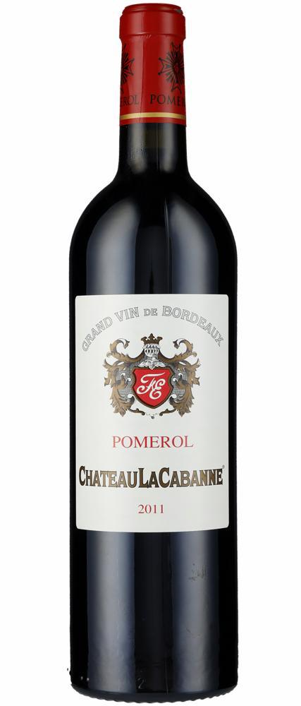 2011 Château La Cabanne Pomerol wine bottle