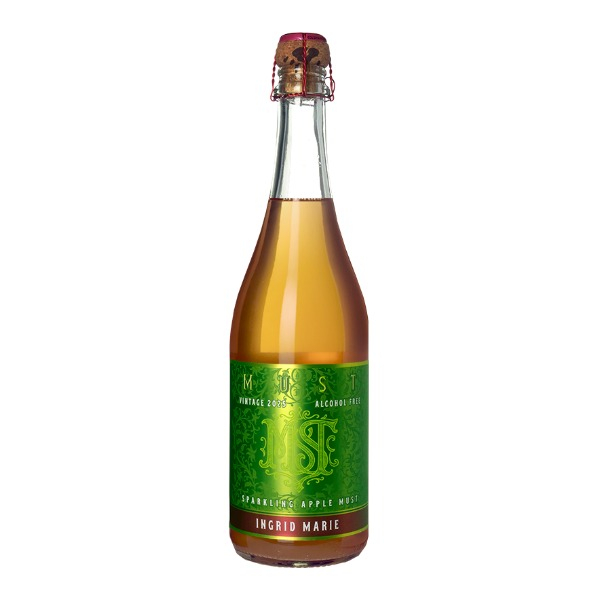 Must Ingrid Marie Sparkling Apple Must wine bottle