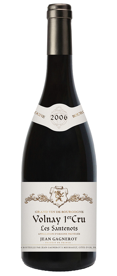 Jean Gagnerot Volnay 1er Cru Les Santenots 2006 wine bottle