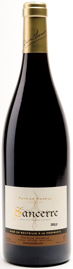 Patrice Moreux Sancerre Rouge 2019 wine bottle