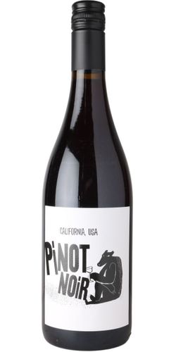 Buttler the bear Pinot Noir wine bottle