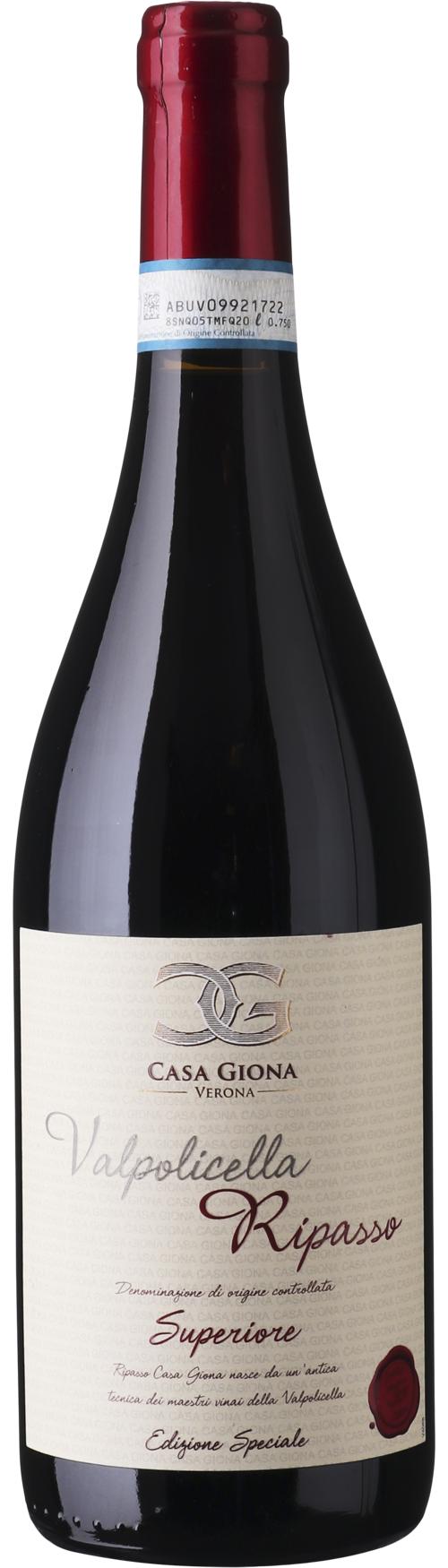 Casa Giona Ripasso Valpolicella Superiore DOC wine bottle