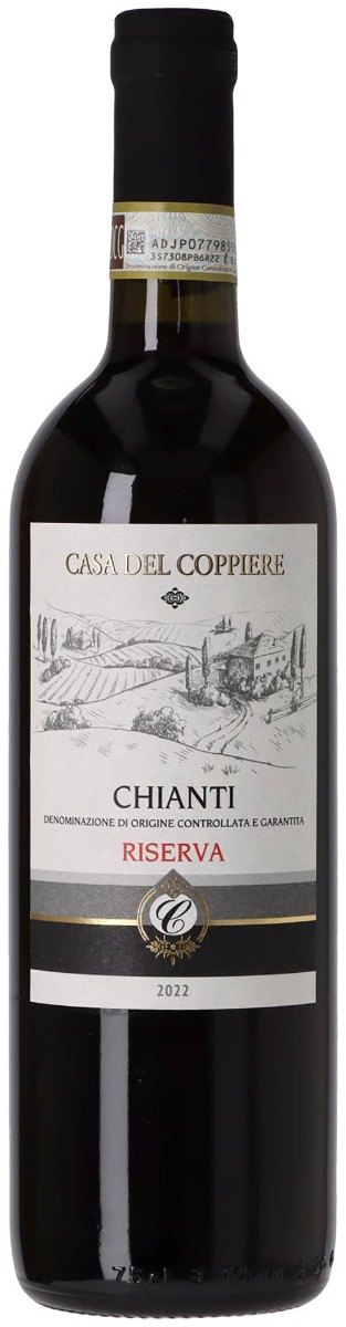 Casa del Coppiere Chianti DOCG Riserva 2022 wine bottle
