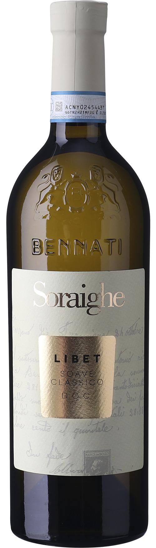 Bennati Libet Soave Classico DOC wine bottle