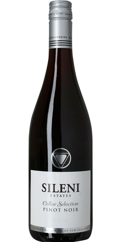 Sileni, Pinot noir Cellar Selection Hawke's Bay 2022 wine bottle