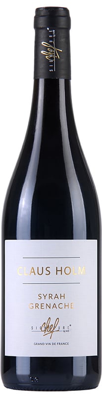 Signature Chef Claus Holm Syrah Grenache 2020 wine bottle