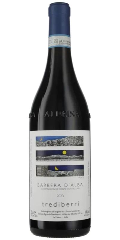 Trediberri, Barbera d'Alba 2024 wine bottle