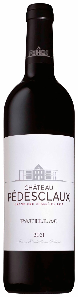 Chateau Pédesclaux Pauillac 5. Cru Classe 2021 i trækasse wine bottle