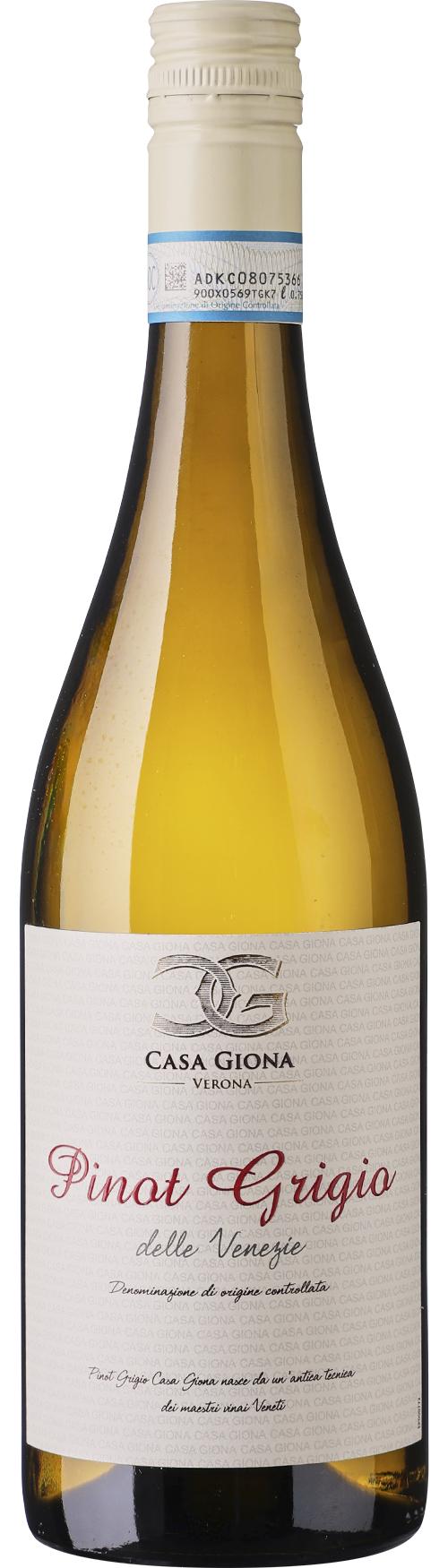 Casa Giona PInot Grigio delle Venezie DOC wine bottle