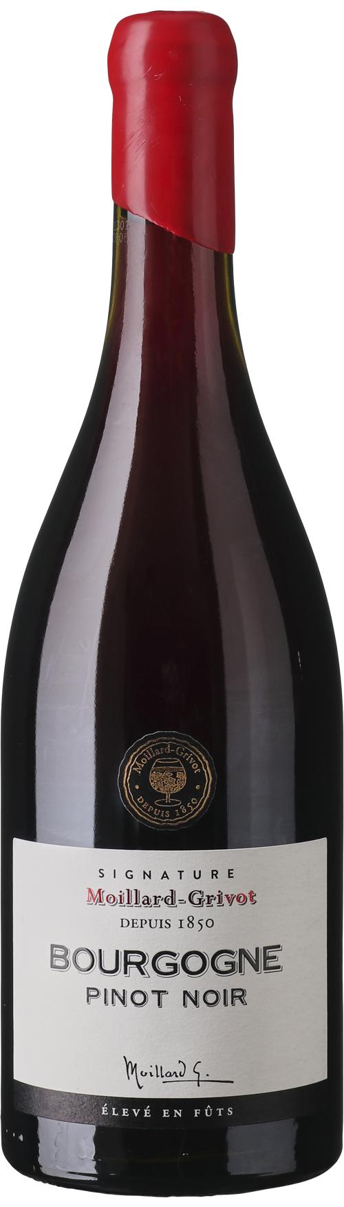 Moillard-Grivot AOP Bourgogne Pinot Noir Signature wine bottle