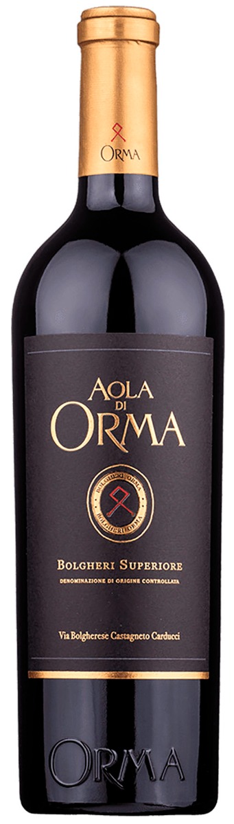 Aola di Orma Bolgheri Superiore 2021 wine bottle