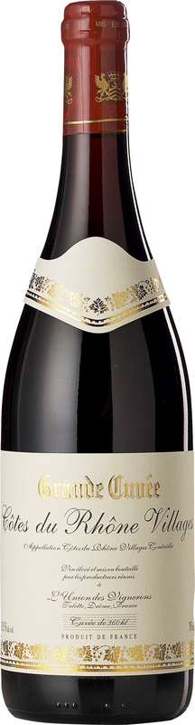 Grande Cuvee Cotes du Rhone Villages wine bottle