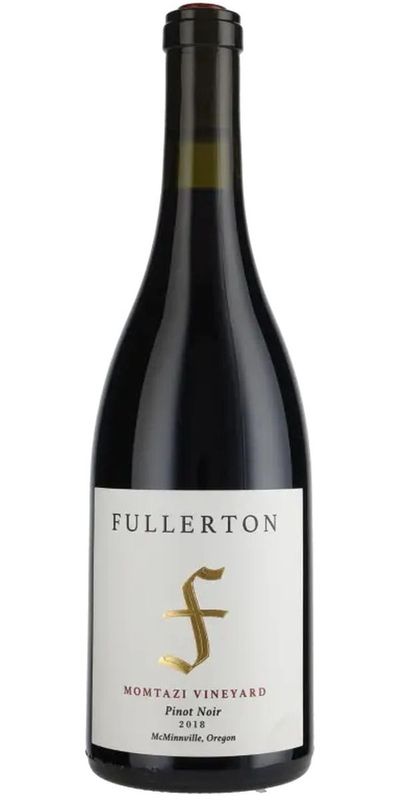 Fullerton Wines, Momtazi Pinot Noir McMinnville Oregon 2018 wine bottle