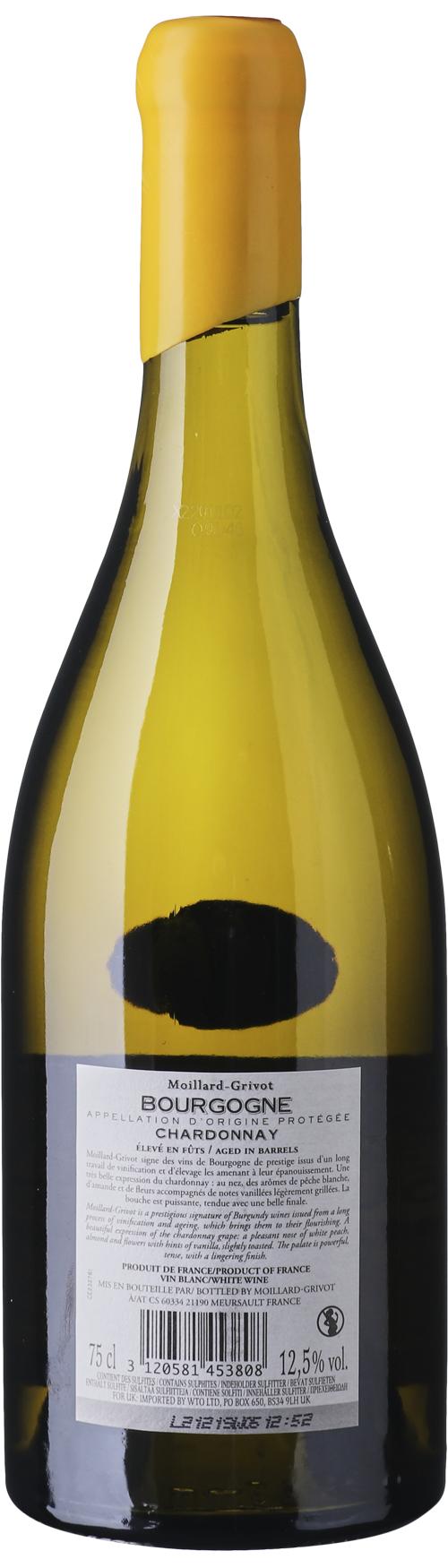 Moillard-Grivot AOP Bourgogne Chardonnay Signature wine bottle